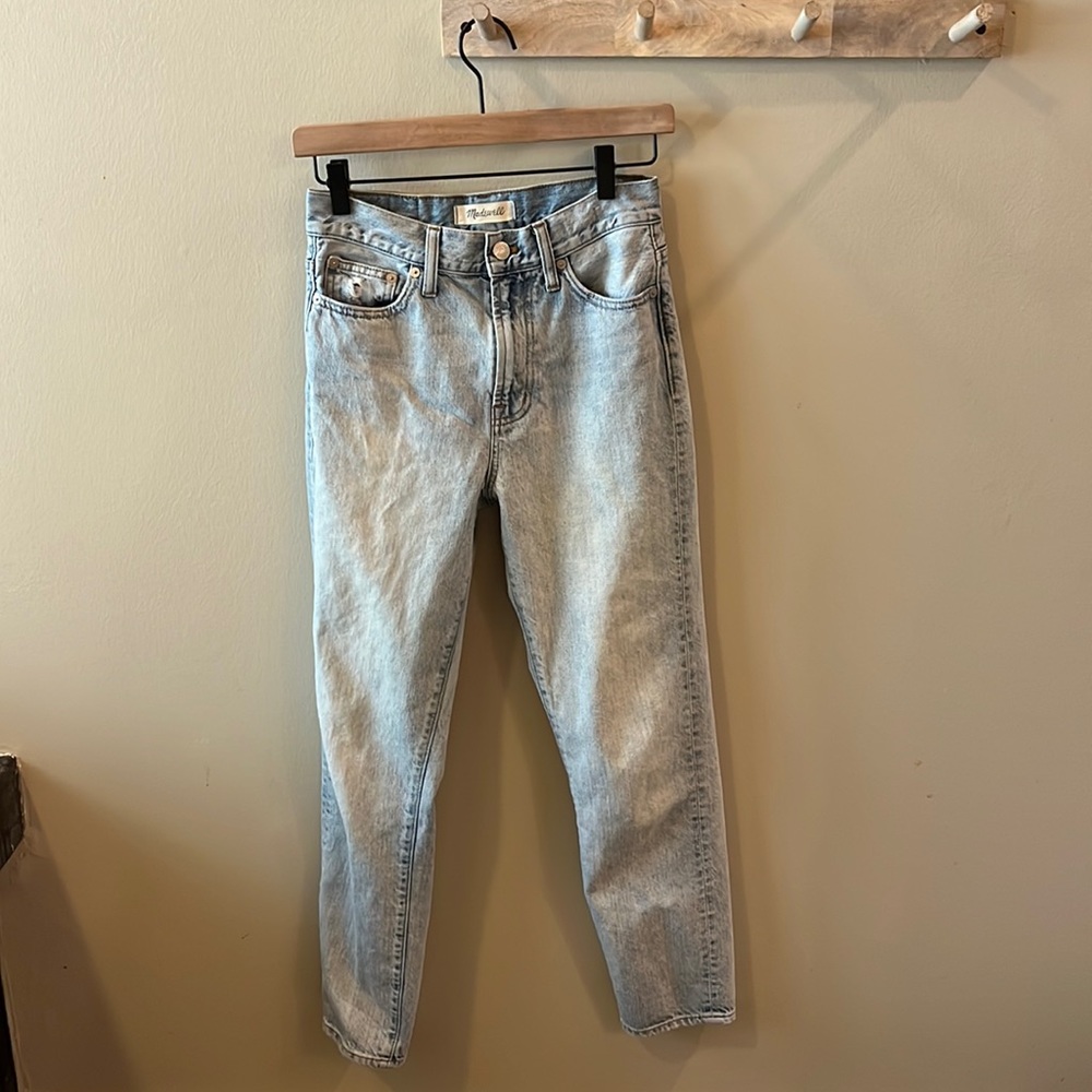 Madewell High Rise Women Jeans - Light Blue